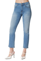 JEANS CINDY_25 VITA MEDIA CON STRASS GOLD TASCHE 5 TS CIGARETTE FIT DENIM