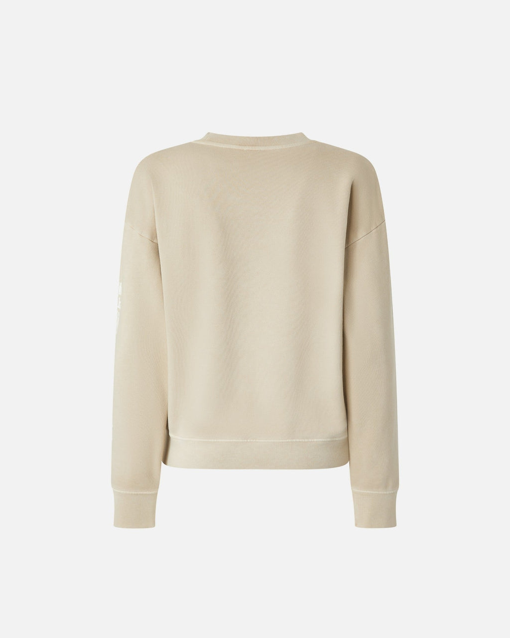 Cotton Sweatshirt with logo-branded sleeves