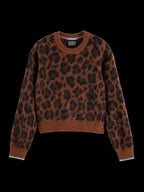 Fuzzy Jacquard Pullover