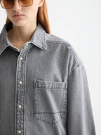 Washed Denim Overshirt