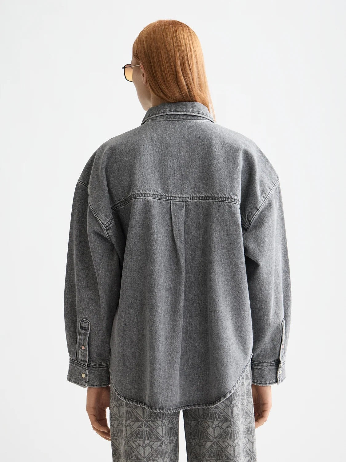 Washed Denim Overshirt