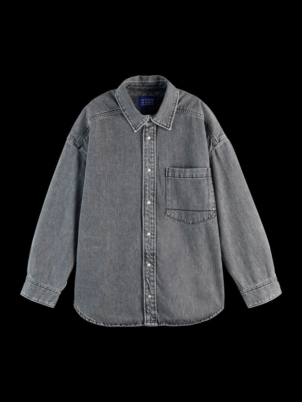 Washed Denim Overshirt